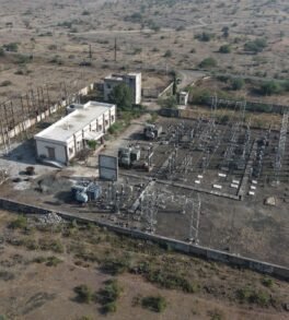 66 kv substation aerial by Kamaxi Electricals