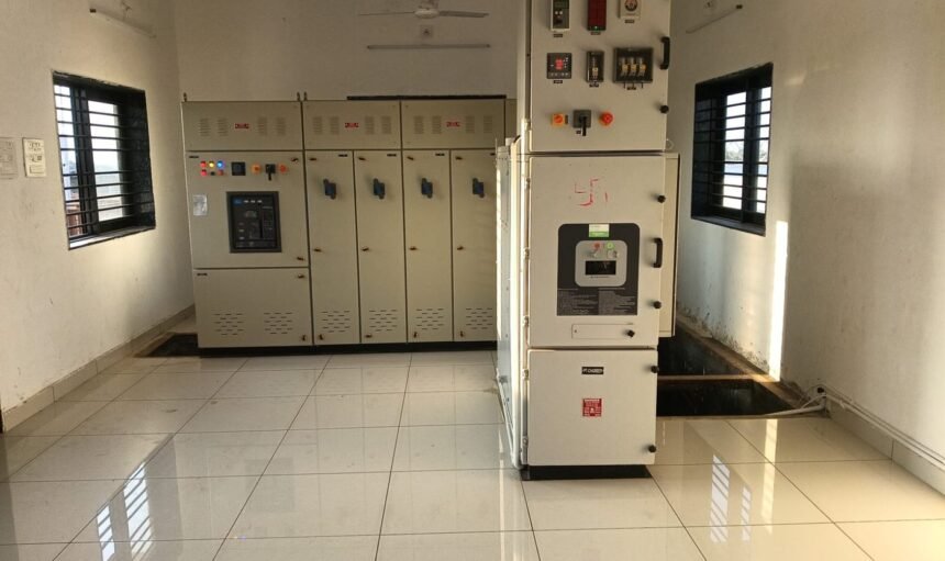 LT and HT electrical panel room installed by Kamaxi Electricals