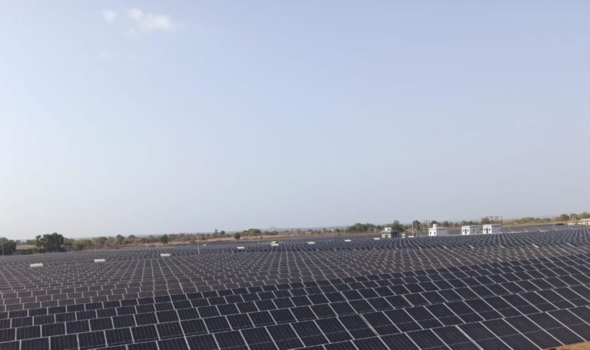 Solar power plant project by Kamaxi Electricals