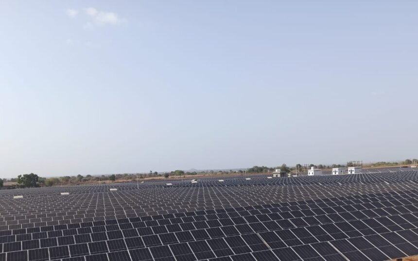 Solar power plant project by Kamaxi Electricals