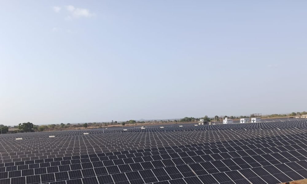 Solar power plant project by Kamaxi Electricals