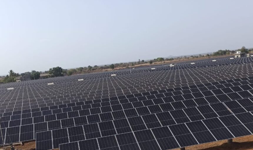 Solar power plant project by Kamaxi Electricals