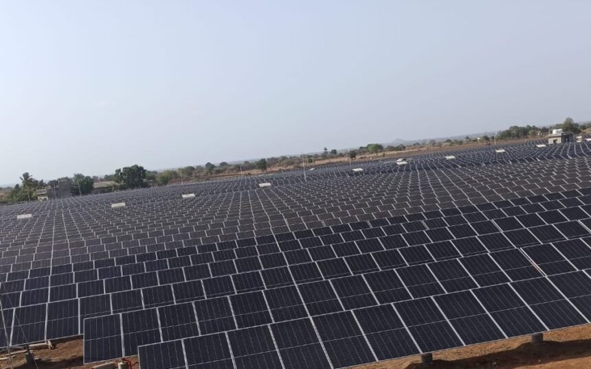 Solar power plant project by Kamaxi Electricals