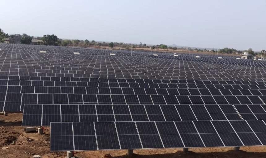 Solar power plant project by Kamaxi Electricals