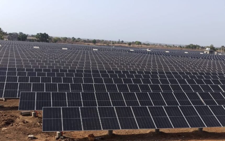 Solar power plant project by Kamaxi Electricals