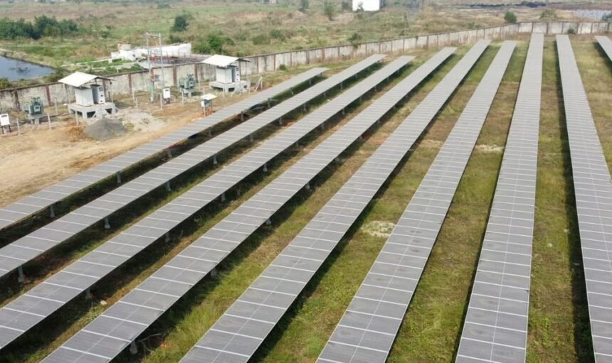 Utility scale solar plant by Kamaxi Electricals